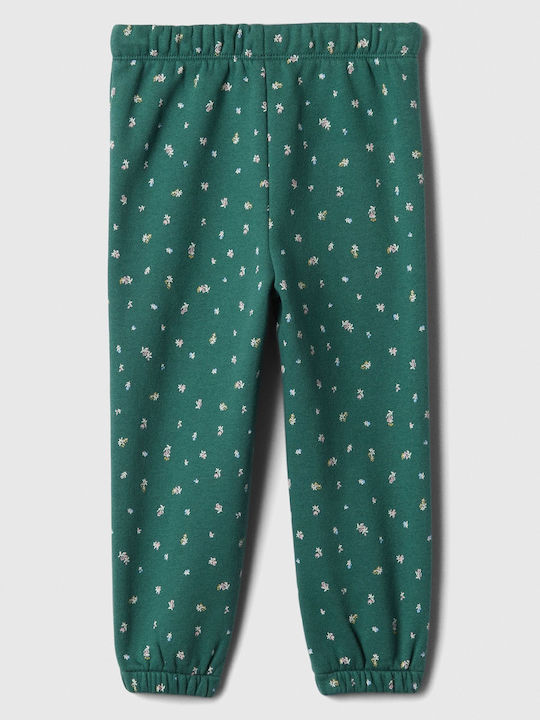 GAP Copilăresc Pantalon de Trening Verde Logo