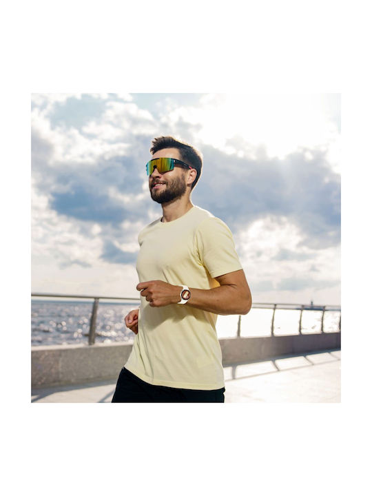 Tech-Protect Armband Silikon Weiß (Galaxy Watch 4 / 5 / 5 Pro / 6 / 7 / FE)