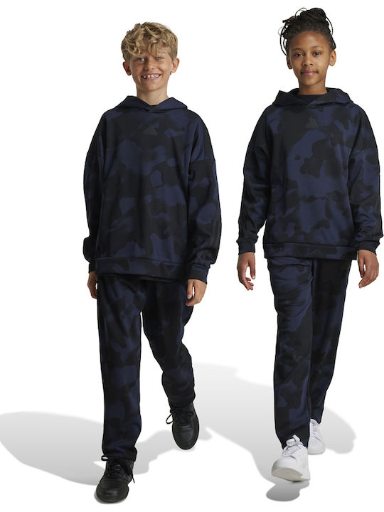 Pantaloni De Trening Negri Pentru Copii J Fi Aop Pt