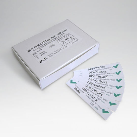Ленти за контрол на суха стерилизация Dry Checks 250 бр