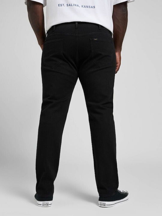 Fit Mvp Men's Jeans Pants Elastic with Regular Fit Black