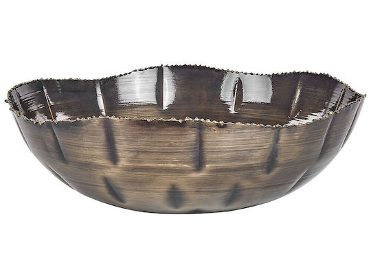 Beliani Decorative Bowl Beige