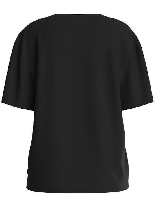 Γυναικείο Oversized T-shirt Μαύρο