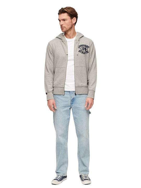 M Vintage Athletic Sweatshirt Gray