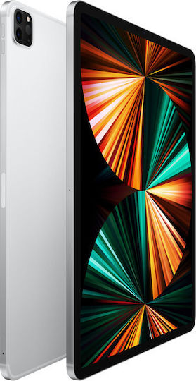 Apple iPad Pro 5th Gen (2021) 12.9" Реновиран таблет с Wi-Fi (8GB/256GB) Клас Сертифициран от Apple Сребрист