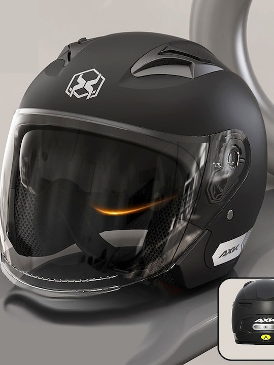 AXK 801B Motorcycle Helmet Jet with Sunvisor