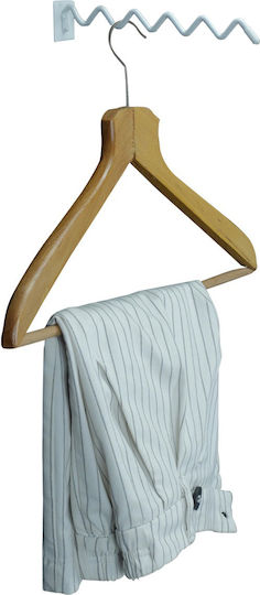 Uncle George Metallic Kitchen Hanger 23x3x3cm White