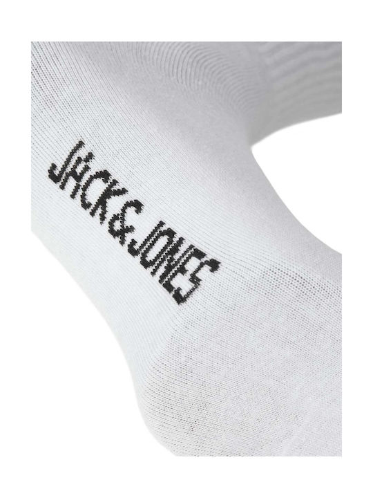 Jack & Jones Tennis Herren Socken Weiß 3Pack