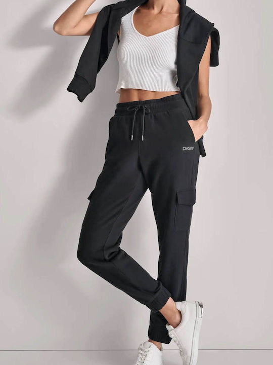 DKNY Damen-Sweatpants Black