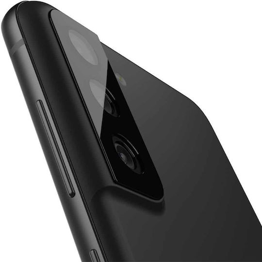 Spigen OPTIK.TR Camera Protection Tempered Glass Black for the Samsung G990B Galaxy S21 FE 5G
