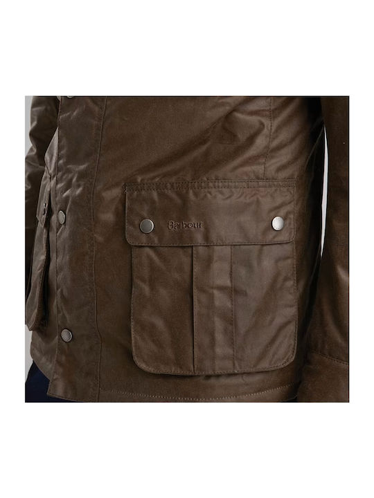 Duke Wax Jacket Waterproof and Windproof Bark