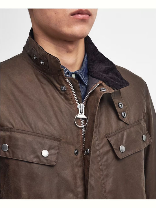 Duke Wax Jacket Waterproof and Windproof Bark