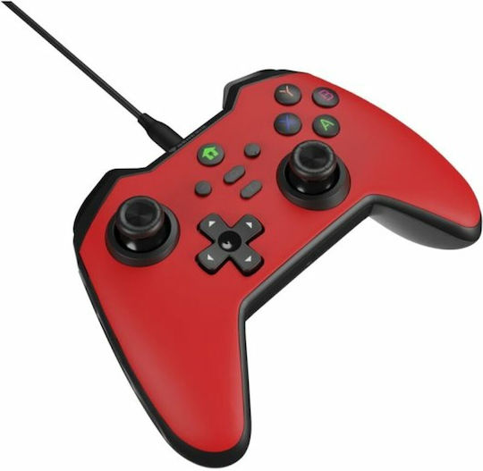 Genesis Mangan 300 Cu fir Gamepad pentru Android / PC / Switch Roșu