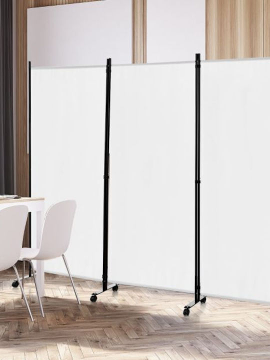 Costway Διακοσμητικό Παραβάν Μεταλλικό 262x180cm