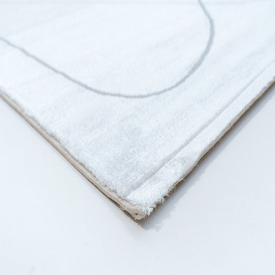 Ezzo Modern Bedroom Rugs Set Cream 12-D149AH9 3pcs