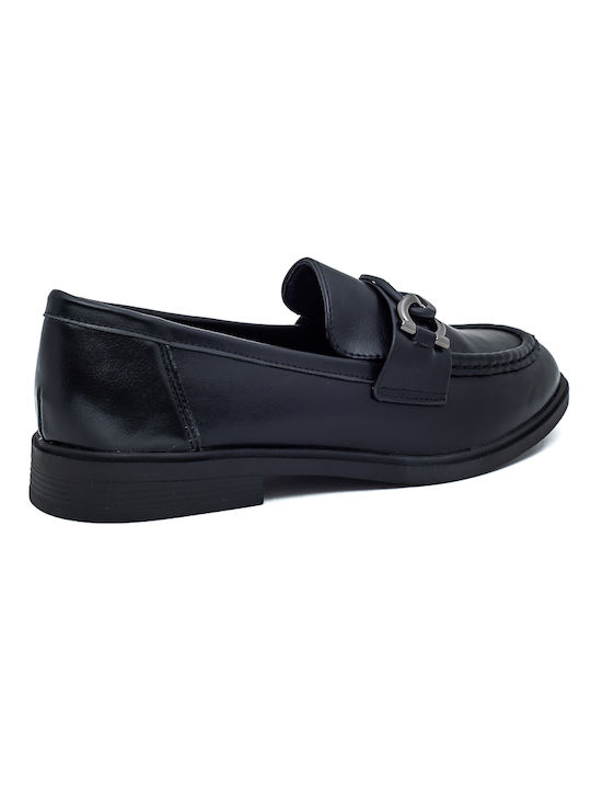 Callesta Women's Moccasins in Black Color