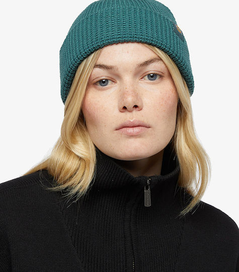 Woodworth Beanie Unisex Beanie Knitted in Green color