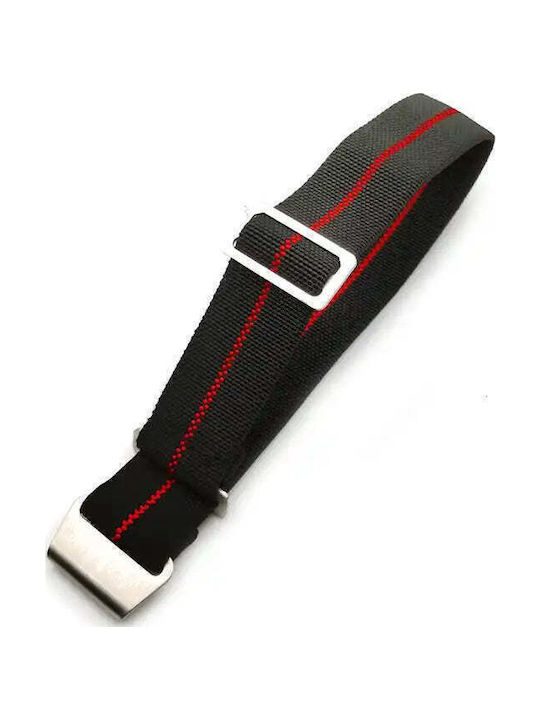 Fabric Strap Nato Black 18mm