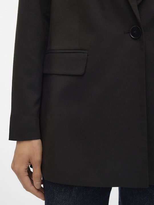 Vero Moda Nila Γυναικείο Σακάκι Μαύρο
