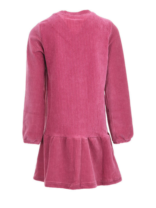 Joyce Kids Dress Magenta