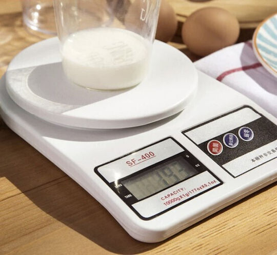 Ruhhy Ψηφιακή Ζυγαριά Κουζίνας έως 10kg Λευκή