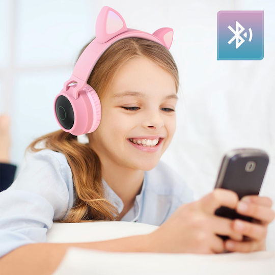 Avizar Kabellose Bluetooth Am Ohr Kopfhörer mit 12 Stunden Betriebszeit Rosa