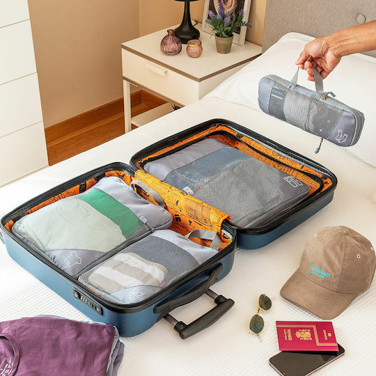 Innovagoods Original Koffer-Organizer-Taschen Compakube Set aus 4 V0103888