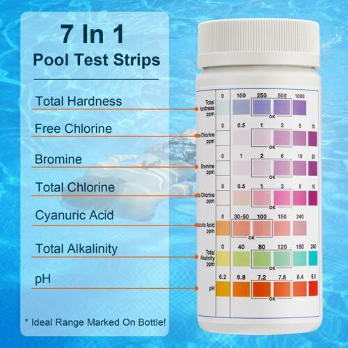 Test Strips 7-in-1 Enjoy Water