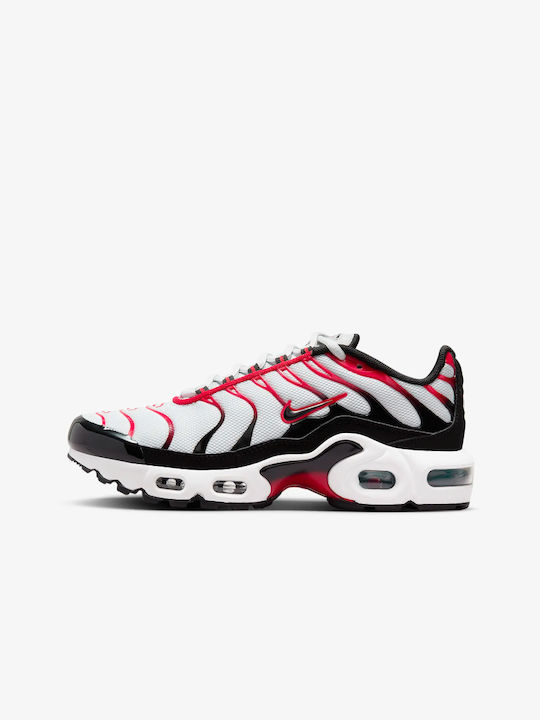 Nike Air Max Plus Bărbați Sneakers Pure Platinum / Black / White / University Red