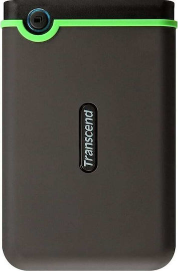 Transcend StoreJet 25M3 USB 3.0 External 2.5" HDD 1TB Military Green