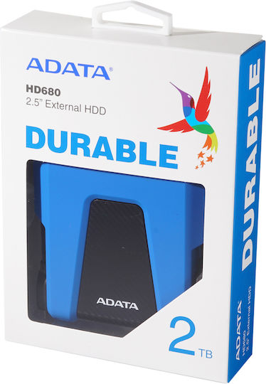 Adata HD680 USB 3.1 Externe HDD 2TB 2.5" Blau
