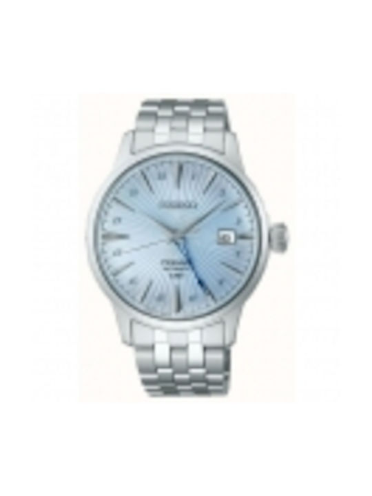 Seiko Time Watch Battery with Silver Metal Bracelet