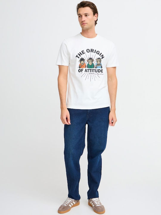 T-shirt White Monkey
