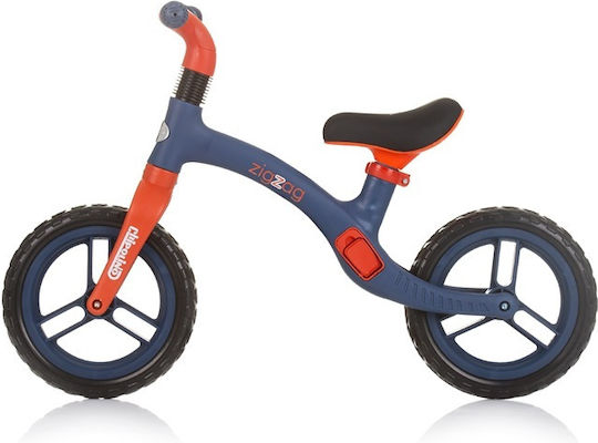 Chipolino Kids Balance Bike Zig Zag Blue