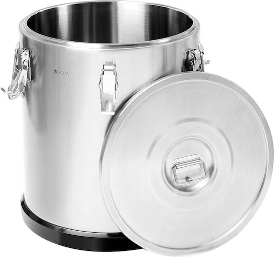 Thermischer Lebensmitteltransportbehälter Edelstahl 36 L