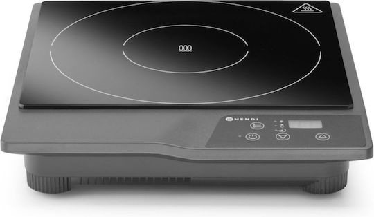 Hendi Induction Countertop Single Burner Black