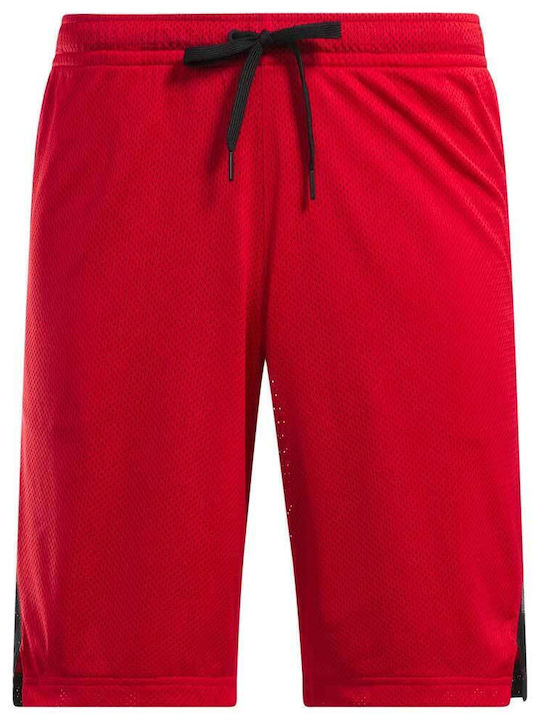 Above The Rim Hoopwear Sportliche Herrenshorts Vector Red