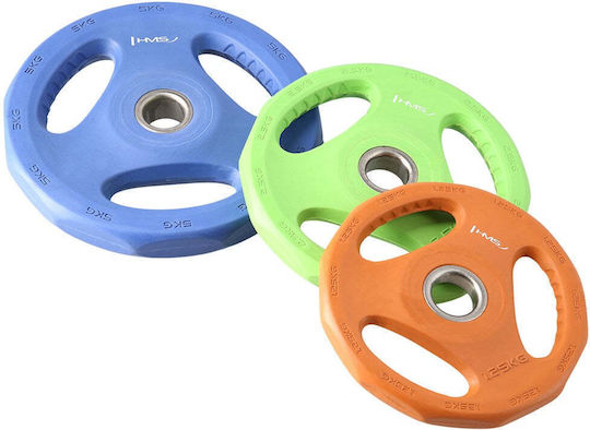 HMS Straight Bar Φ30mm Set with Weights 20kg Length 140cm without Collars