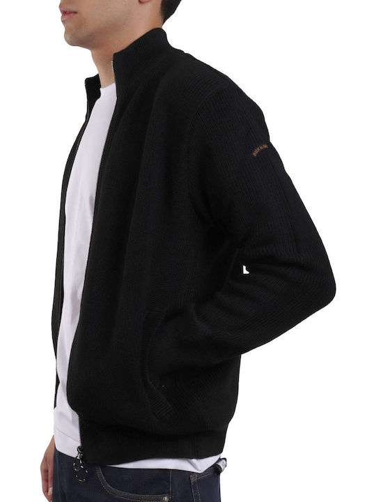 Men's Knitted Cardigan Black