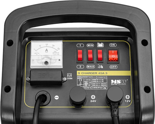 MSW Batterieladegerät Für Auto & Lastkraftwagen 12/24V 70A