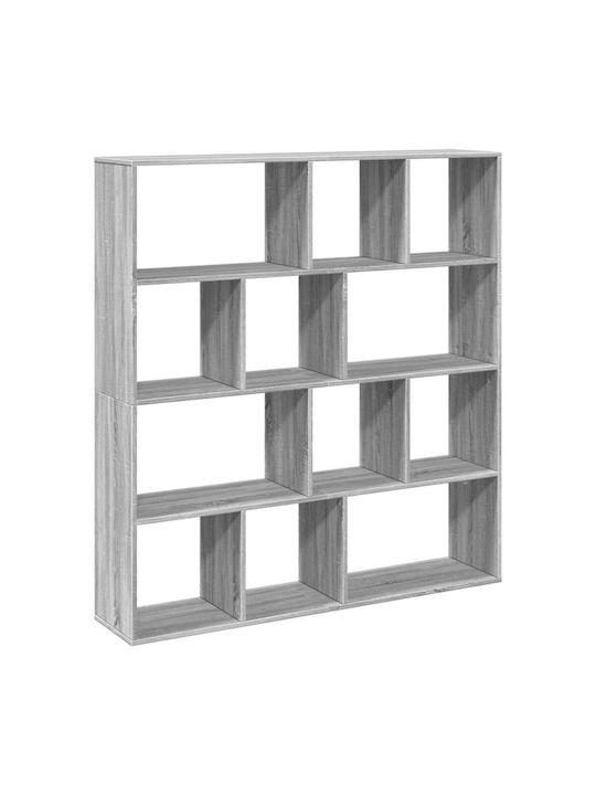 Βιβλιοθήκη Γκρι Sonoma 132x29x141.5εκ.