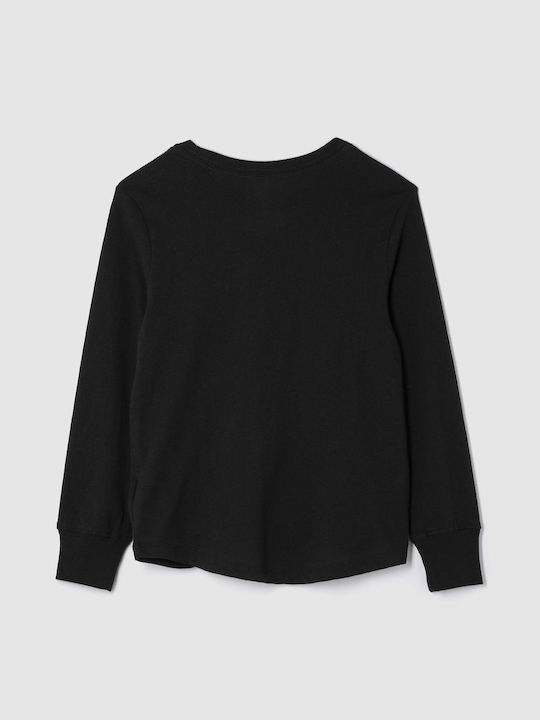 GAP Kids Blouse Long Sleeve true black