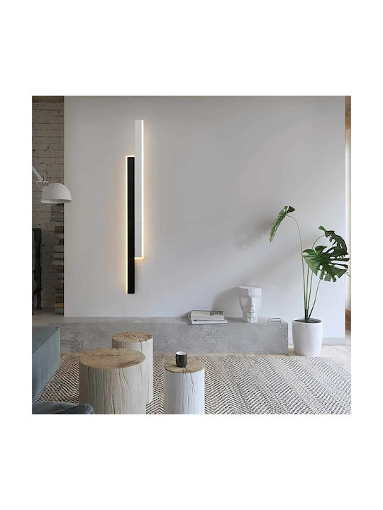 Modern Leuchte Wand Schwarz 60cm