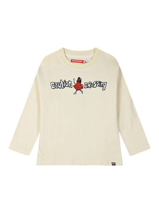 Energiers Kids Blouse Long Sleeve Cream