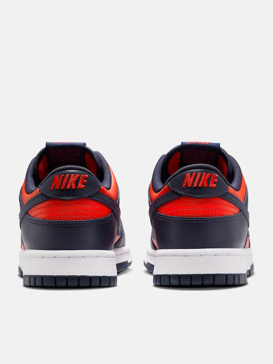Dunk Low Retro Männliche Sneakers University Red / Obsidian-weiß