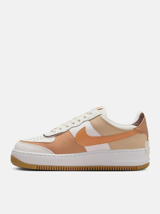 Air Force 1 Shadow Damen Sneakers Weiß
