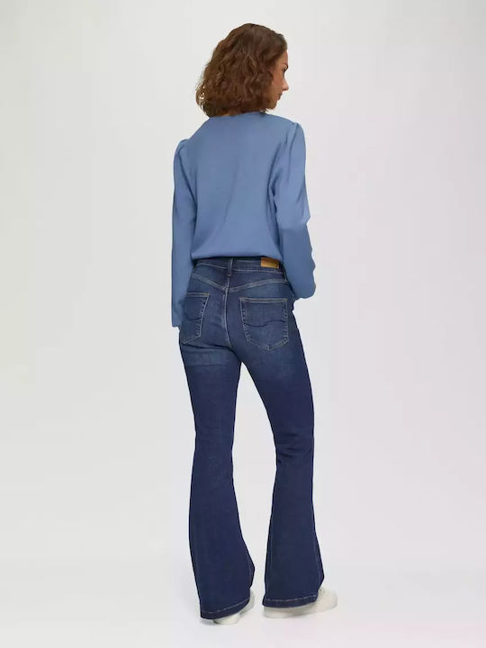 Reena Γυναικείο Jean Παντελόνι Καμπάνα Blue