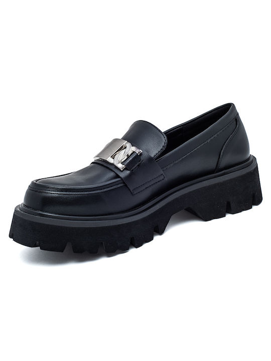 Women's Moccasins in Black Color