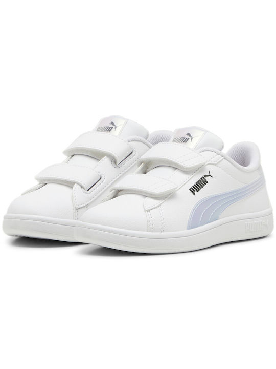 Puma Kids Sneakers Jr Ps Smash 3.0 Holo 2.0 V White