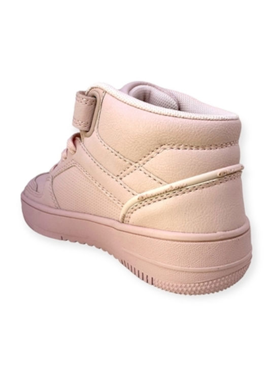 Kinder Sneakers Hoch Rosa